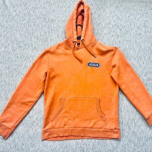Superdry Orange Essential Logo Hoodie Large size